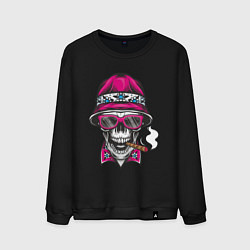 Мужской свитшот Череп в панаме