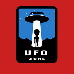 Свитшот хлопковый мужской НЛО зона, цвет: красный — фото 2