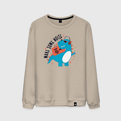 Мужской свитшот Давай-ка пошумим