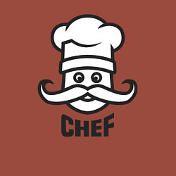 Свитшот хлопковый мужской Chef, цвет: кирпичный — фото 2