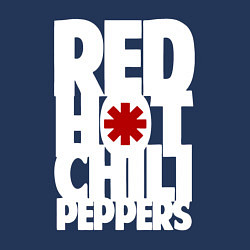 Свитшот хлопковый мужской RHCP - title and logo, цвет: тёмно-синий — фото 2