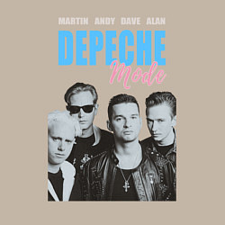 Свитшот хлопковый мужской Depeche Mode Vintage, цвет: миндальный — фото 2