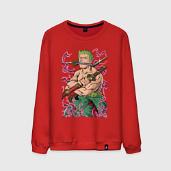 Мужской свитшот Ван-пис Зоро пират