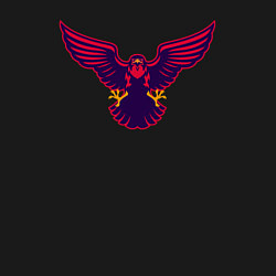 Свитшот хлопковый мужской Hawk, цвет: черный — фото 2