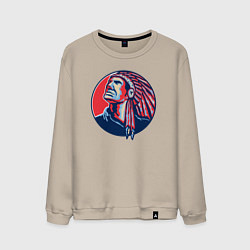 Мужской свитшот Гордый апачи