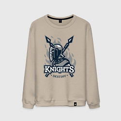 Мужской свитшот Судьба рыцаря