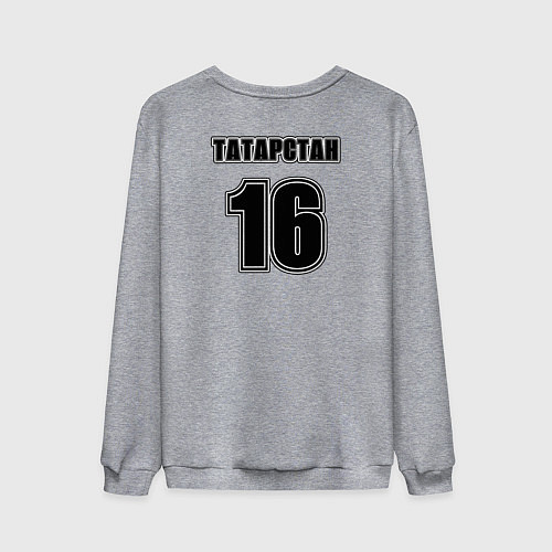 Мужской свитшот Татарстан 16 / Меланж – фото 2