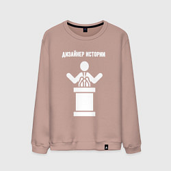 Мужской свитшот Дизайнер истории