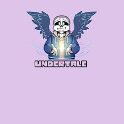 Свитшот хлопковый мужской Undertale Санс, цвет: лаванда — фото 2