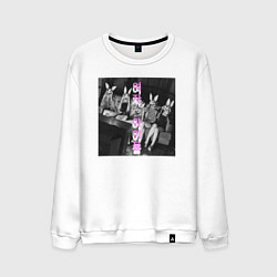Мужской свитшот G I-dle участницы с масками кроликов