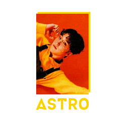 Свитшот хлопковый мужской Astro ЧжинЧжин, цвет: белый — фото 2