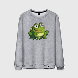 Мужской свитшот Смешная жаба
