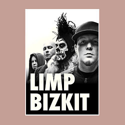 Свитшот хлопковый мужской Limp Bizkit all, цвет: пыльно-розовый — фото 2