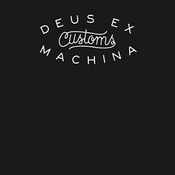 Свитшот хлопковый мужской Кастомизация с Deus Ex Machina, цвет: черный — фото 2