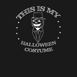 Свитшот хлопковый мужской Halloween - это мой костюм, цвет: черный — фото 2