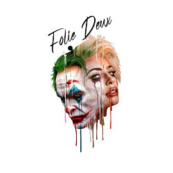 Свитшот хлопковый мужской Джокер и Харли, цвет: белый — фото 2