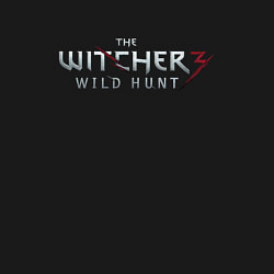 Свитшот хлопковый мужской The Witcher 3 logo, цвет: черный — фото 2