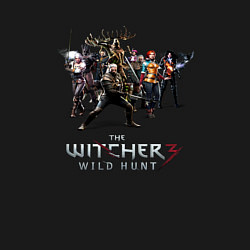 Свитшот хлопковый мужской The Witcher 3 team, цвет: черный — фото 2