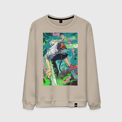 Мужской свитшот Человек-бензопила Дэндзи арт