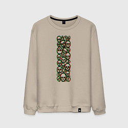 Мужской свитшот Halloween skulls