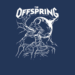 Свитшот хлопковый мужской The offspring - Supercharged, цвет: тёмно-синий — фото 2