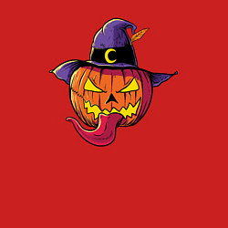 Свитшот хлопковый мужской Тыква с языком, цвет: красный — фото 2