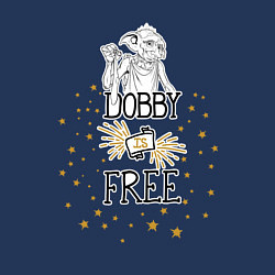 Свитшот хлопковый мужской Dobby is free, цвет: тёмно-синий — фото 2