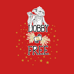 Свитшот хлопковый мужской Dobby is free, цвет: красный — фото 2