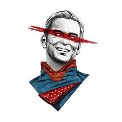 Свитшот хлопковый мужской Хоумлендер бюст Пацаны, цвет: белый — фото 2