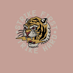 Свитшот хлопковый мужской Бей первым, цвет: пыльно-розовый — фото 2