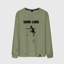 Мужской свитшот Swan lake