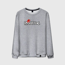 Мужской свитшот Роблокс - Новый год