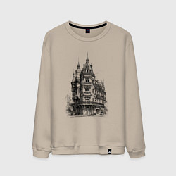 Мужской свитшот Старинный дом