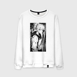 Мужской свитшот Девушка на уличных задворках