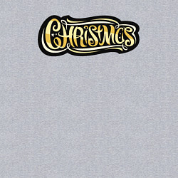 Свитшот хлопковый мужской Gold christmas, цвет: меланж — фото 2