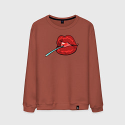 Мужской свитшот Candy lips