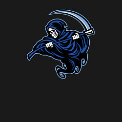 Свитшот хлопковый мужской Death mood, цвет: черный — фото 2