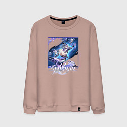 Мужской свитшот Серебряный Волк