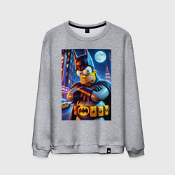 Мужской свитшот Batsimpson - ai art collaboration