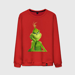 Мужской свитшот Гринч что-то замышляет