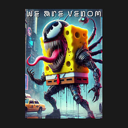 Свитшот хлопковый мужской Bob-Venom - cyberpunk, цвет: черный — фото 2