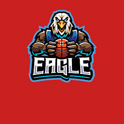 Свитшот хлопковый мужской Eagle basketball, цвет: красный — фото 2