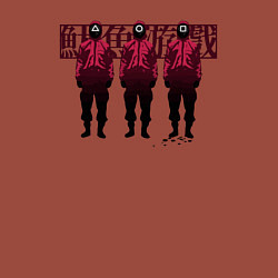 Свитшот хлопковый мужской Три солдата, цвет: кирпичный — фото 2