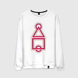 Мужской свитшот Символы игры в кальмара