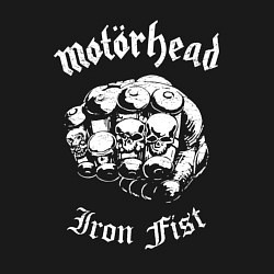 Свитшот хлопковый мужской Motorhead - iron fist, цвет: черный — фото 2