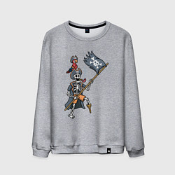 Мужской свитшот Мёртвый пират с флагом