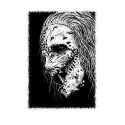 Свитшот хлопковый мужской Слипкнот кори тейлор, цвет: белый — фото 2