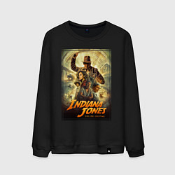 Мужской свитшот Indiana Jones and the dial of destiny