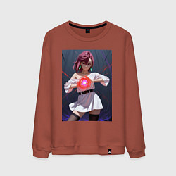 Мужской свитшот Дандадан: Момо фаербол