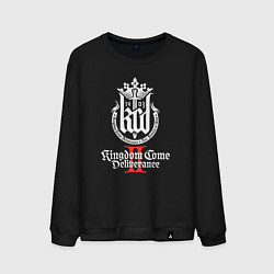 Свитшот хлопковый мужской Kingdom Come Deliverance 2, цвет: черный